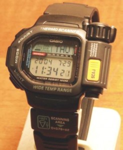 casio thermo scanner watch